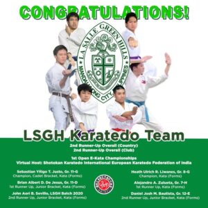 LSGH Karatedo Team Wins 8 Medals, Places 2nd In E-kata Championships 