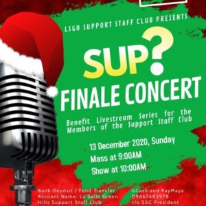 ‘Sup? Concert Series – Finale! 