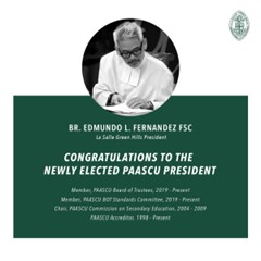 Congratulations, Br. Dodo!