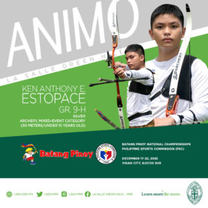 LSGH student wins silver in archery event