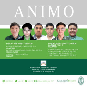 LSGH students reap awards in international history competition