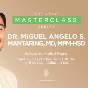 SHS presents masterclass series