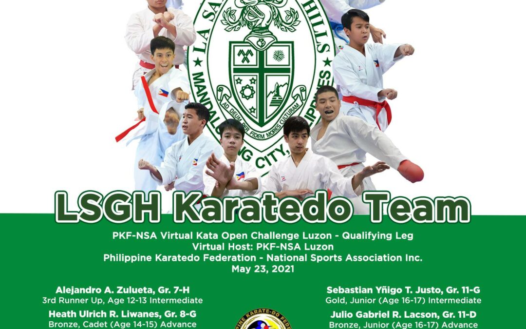 LSGH karatekas bag 8 medals, 3rd Runner Up in PKF-NSA Virtual Kata Open Challenge 