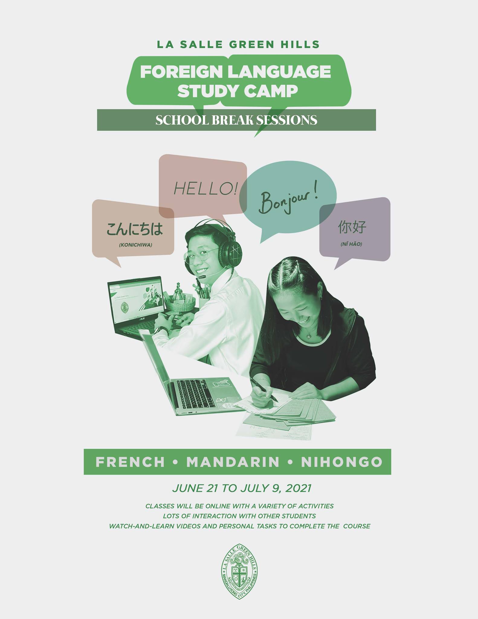 LSGH partners with select institutions for Foreign Language Study Camp ...