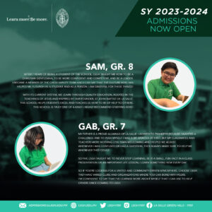 Choose LSGH! 