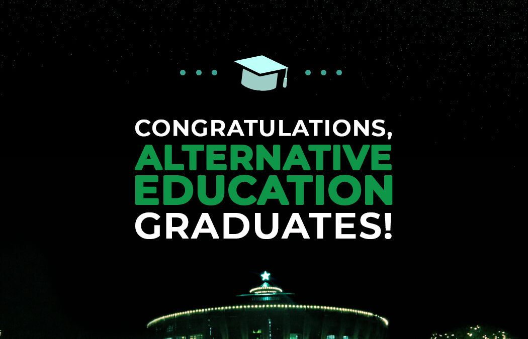 Congratulations, Alternative Education graduates! 