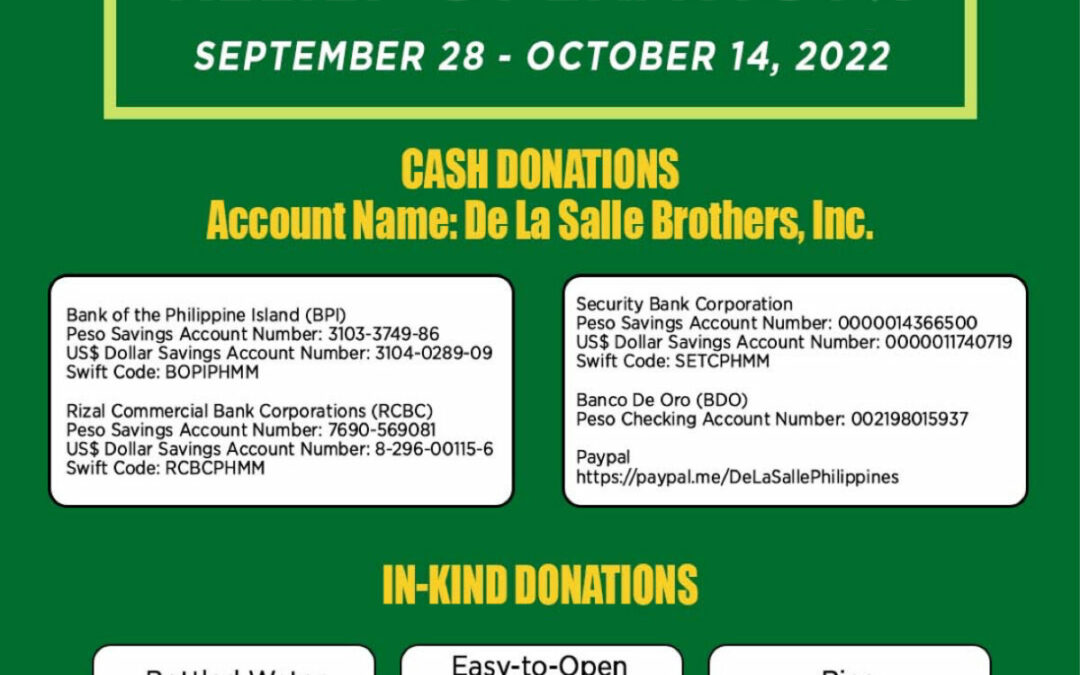 Help victims of Typhoon Karding