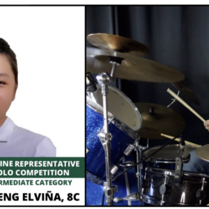 LSGH 8th grader represents PH in international drum solo competition 