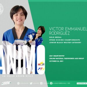 LSGH 9th grader wins gold in speed kicking championship