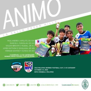 LSGH Football Team bags U14 football championship in Malaysia