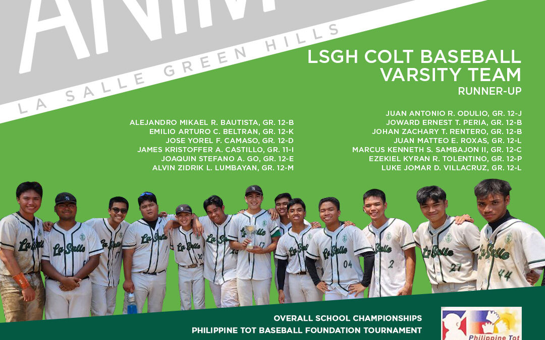 LSGH colt baseball team bags runner up finish  