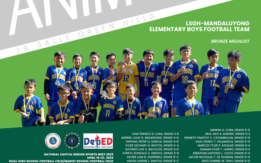 LSGH elementary football team bags bronze  