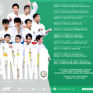 LSGH karatekas win 13 medals in 1st PASKA international karate-do championship 