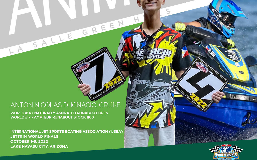 LSGH student makes waves in international jet ski racing