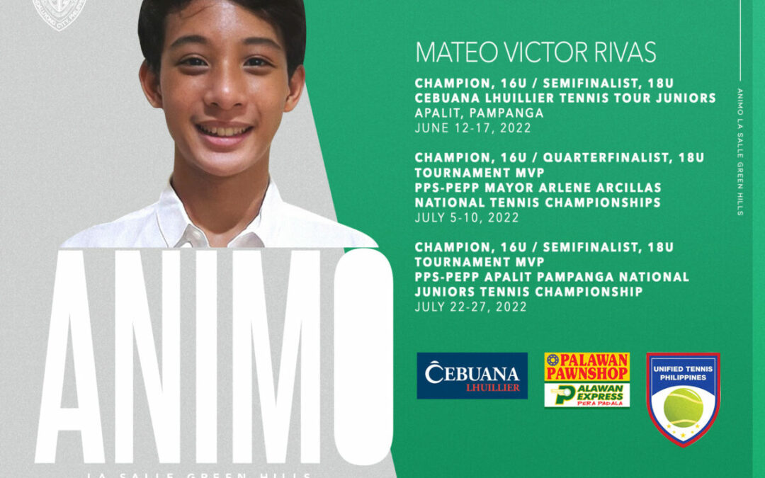 LSGH student shines in tennis  