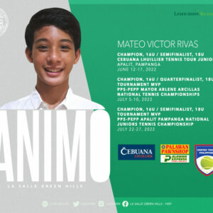 LSGH student shines in tennis  