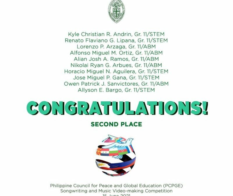 LSGH students win 2nd place in song writing & music video contest 