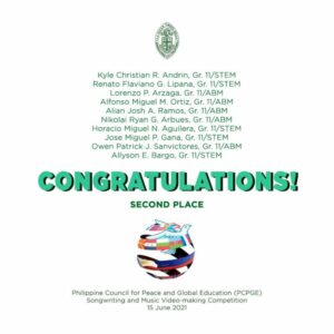 LSGH students win 2nd place in song writing & music video contest