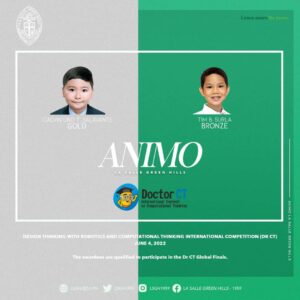 LSGH students win gold, bronze in robotics and computational thinking competition