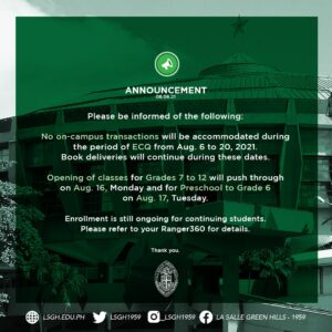 LSGH to push through with August 16 opening of classes  
