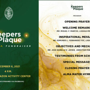 La Salle Green Hills launches the Keepers of the Plaque, a CSYA fundraiser