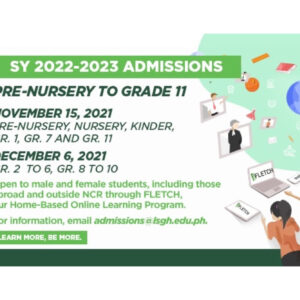 La Salle Green Hills opens admissions for SY 2022-2023 