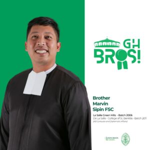 Meet Br. Marvin from Batch 2006 