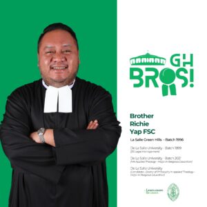 Meet Br. Richie from Batch 1996 