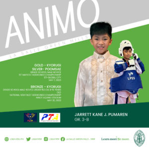 Pumaren scores double-victory at Mapata taekwondo championship