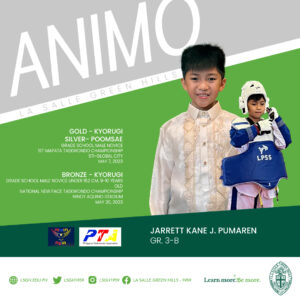 Pumaren scores double-victory at Mapata taekwondo championship  