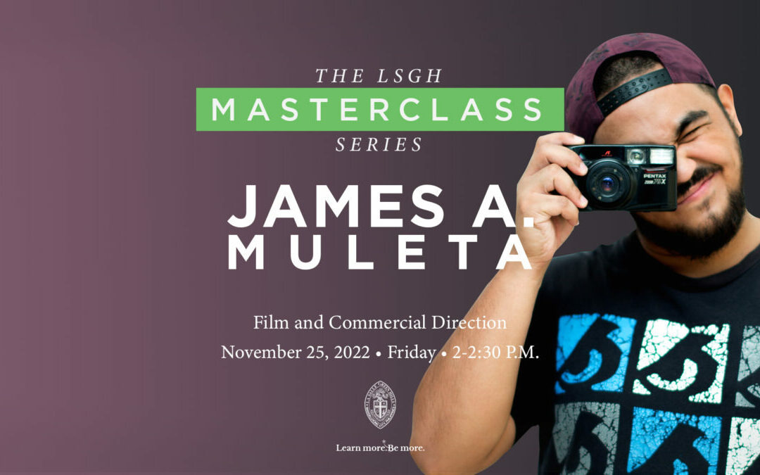 SHS presents masterclass series on film and commercial direction 