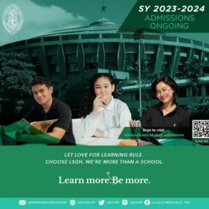 SY 2023-2024 admissions ongoing!