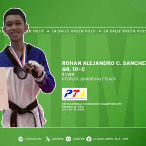 Sanchez bags silver in national taekwondo championships