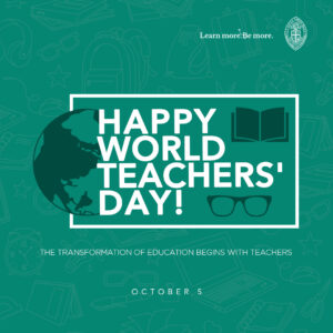 The transformation of education begins with teachers