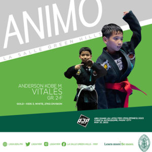 Vitales bags gold in jiu jitsu tournament