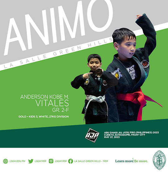 Vitales bags gold in jiu jitsu tournament  