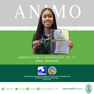 Magpantay wins bronze at IKMC 