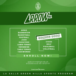 Get into sports via ARROW!