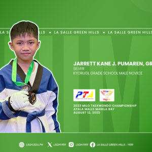 Pumaren wins silver in Milo taekwondo championship  