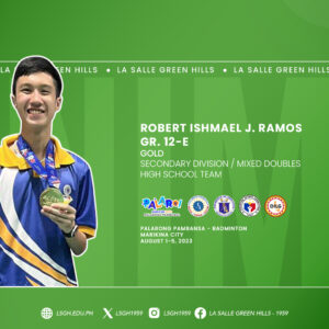 Ramos wraps up Palaro campaign with gold 