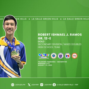 Ramos wraps up Palaro campaign with gold