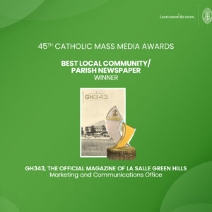LSGH bags CMMA’s Best Local Community/Parish Newsletter award 