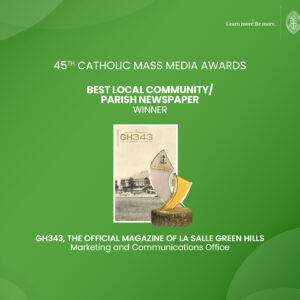 LSGH bags CMMA’s Best Local Community/Parish Newsletter award