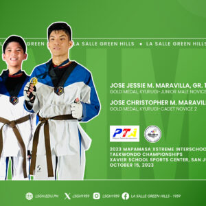 Maravilla Brothers win two gold medals in MAPAMASA taekwondo championships