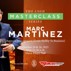 Masterclass Series with Marc Martinez