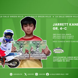 Pumaren bags 2nd, 8th place in junior motocross race