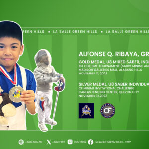 Ribaya bags medals in fencing events 