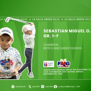 Darjuan bags championship in JGFP’s golf event 