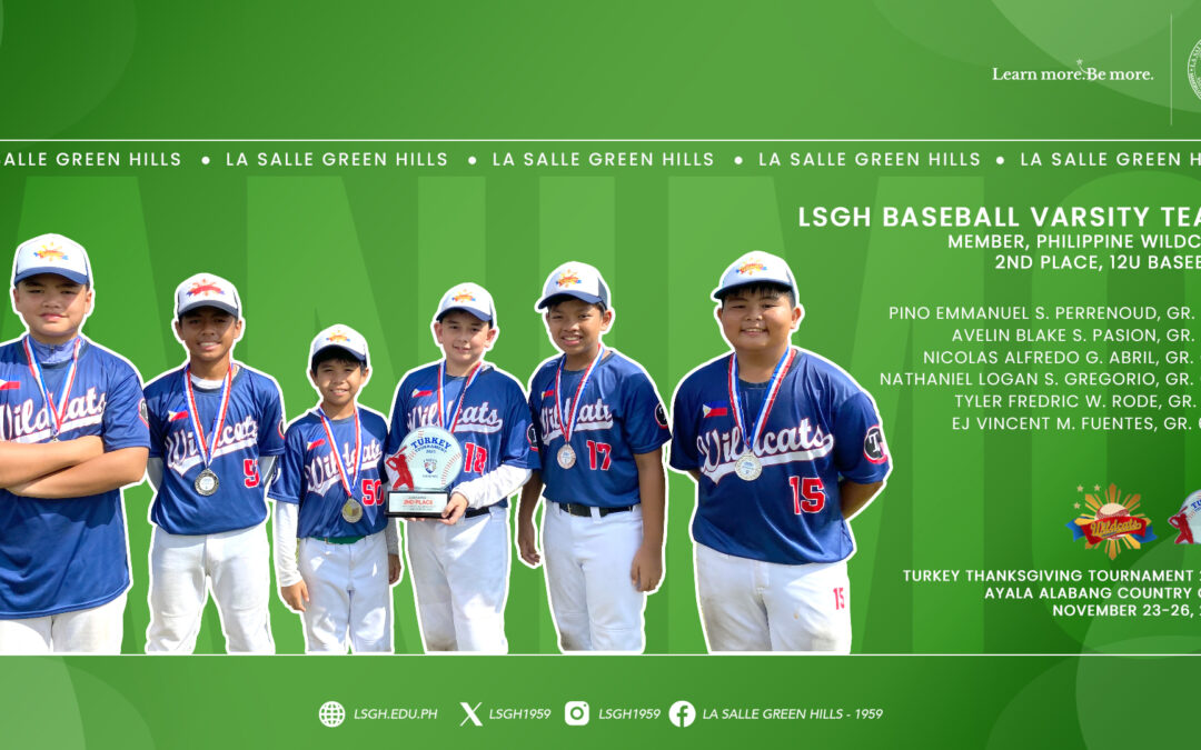 LSGH baseball team finishes 1st Runner-up in Alabang tournament