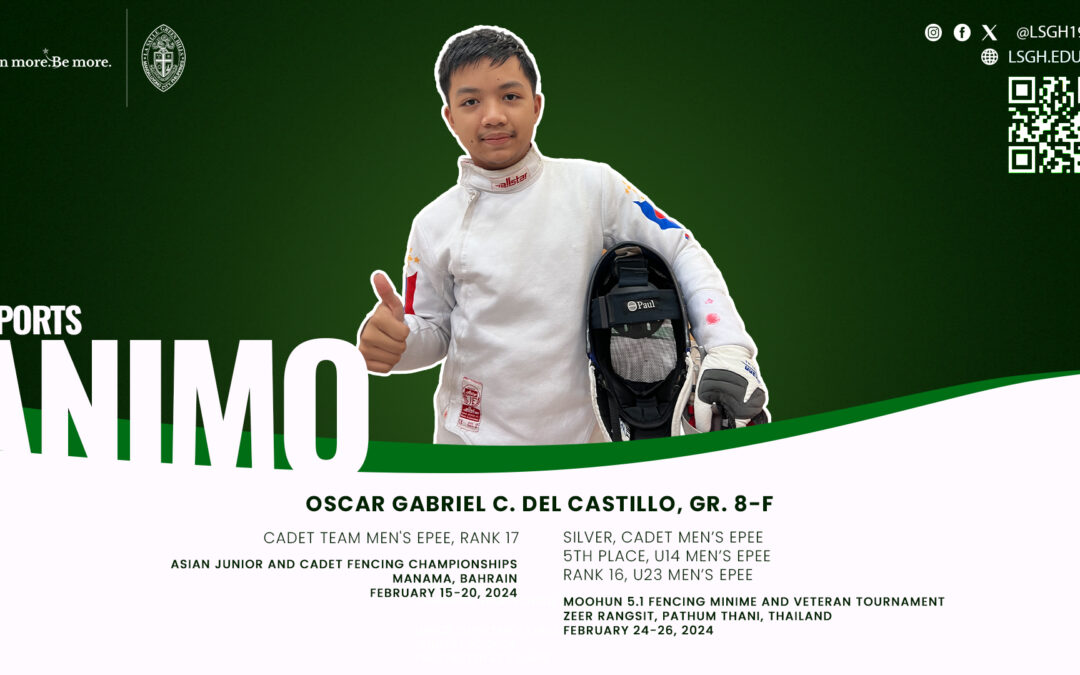 Del Castillo shines anew in two fencing events abroad  
